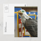 Carte Postale Figurine d'aigle (Devant / Derrière)
