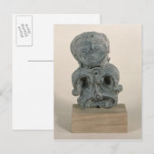 Carte Postale figurine de Jomon (Devant / Derrière)
