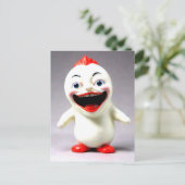 Carte Postale Figurine drôle bizarre (Debout devant)