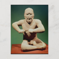 Figurine d'un lutteur