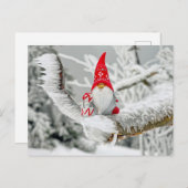 Carte Postale Figurine Père Noël (Devant / Derrière)