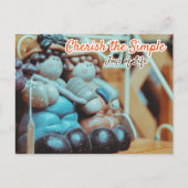 Carte Postale Figurines en céramique Whimsical Vintage (Devant)