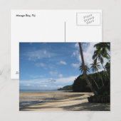 Carte postale Fijian Beach (Devant / Derrière)