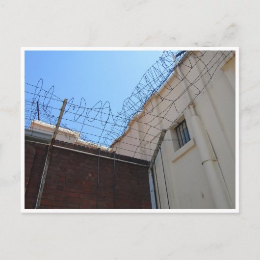 Carte Postale fil barbelé (Devant)