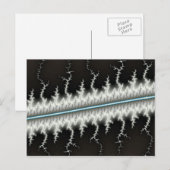 Carte Postale Fil électrique - Fractal (Devant / Derrière)