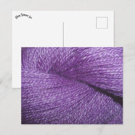 Carte Postale fil pourpre (Devant / Derrière)