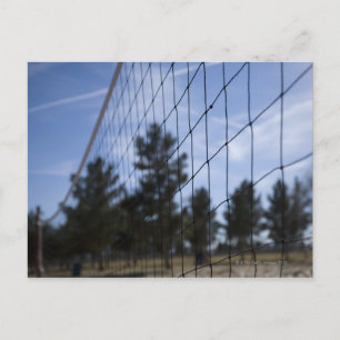 Carte Postale filet de volley-ball