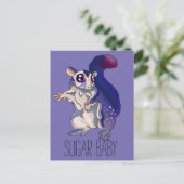 Carte Postale Fileur à sucre pour bébé (Debout devant)