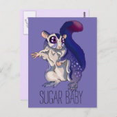 Carte Postale Fileur à sucre pour bébé (Devant / Derrière)