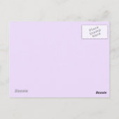 Carte Postale Fileur à sucre pour bébé (Dos)