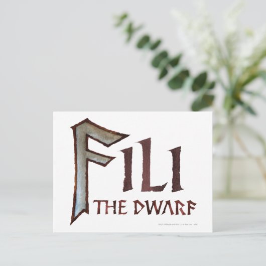 Carte Postale Fili (Debout devant)