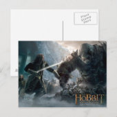 Carte Postale Fili, THORIN OAKENSHIELD™ & Kili Fight Giant (Devant / Derrière)