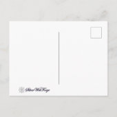 Carte postale Filigree Automne (Dos)