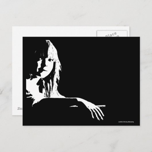 Carte Postale Fille (Devant / Derrière)