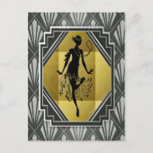 carte postale fille (Devant)