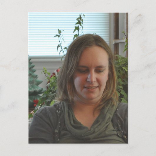 Carte postale fille (Devant)