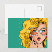 Carte Postale Fille #1 (Devant / Derrière)