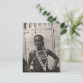 Carte Postale Fille africaine (Debout devant)