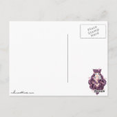 Carte Postale Fille Anime Neko Anime (Dos)