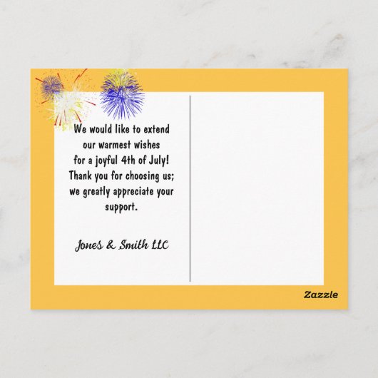 Carte Postale Fille avec des cierges magiques pour les 250 ans d (Dos)