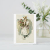 Carte Postale Fille avec Lilacs, Louis Prang (Debout devant)