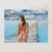 Carte Postale Fille Bikini Thunder_Cove (Devant)