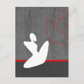 Carte Postale Fille blanche (Devant)