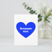 Carte Postale Fille Brummie (Debout devant)