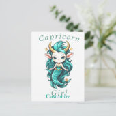 Carte Postale Fille Capricorne Sirène Thunder_Cove (Debout devant)