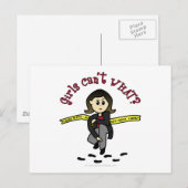 Carte Postale Fille CSI Light (Devant / Derrière)