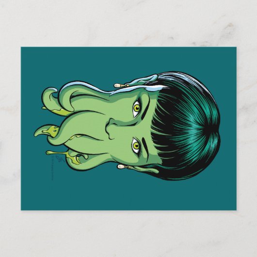 Carte postale fille Cthulhu (Devant)