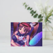 Carte Postale Fille d'anime - Chérie (Debout devant)