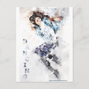 Carte Postale Fille dansante