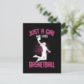 Carte Postale Fille de basketball Femmes (Debout devant)