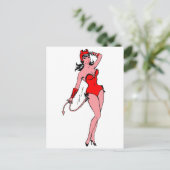 Carte Postale Fille de diable (Debout devant)