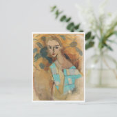 Carte Postale Fille de Eydtkuhne, H.Schjerfbeck (Debout devant)