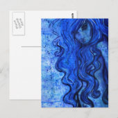 Carte Postale Fille de l'eau (Devant / Derrière)