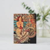 Carte Postale Fille de Monte Carlo (Debout devant)