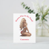 Carte Postale Fille de plage de Bikini Thunder_Cove (Debout devant)