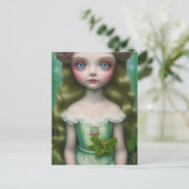 Carte Postale Fille des bois (Debout devant)