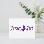 Carte Postale Fille du Jersey (Debout devant)