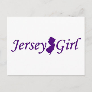 Carte Postale Fille du Jersey