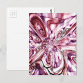 Carte Postale Fille en colère (Devant / Derrière)