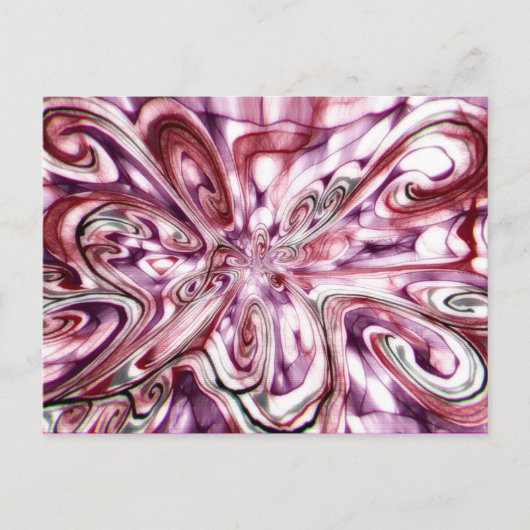 Carte Postale Fille en colère (Devant)