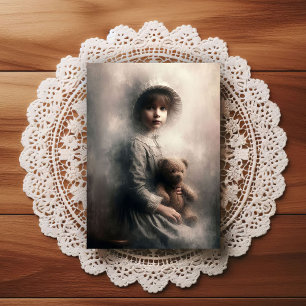 Carte Postale Fille étrange de l'ère victorienne