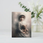 Carte Postale Fille étrange de l'ère victorienne (Debout devant)
