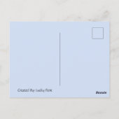Carte postale Fille Fantôme (Dos)
