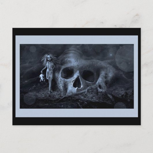 Carte postale Fille Fantôme (Devant)