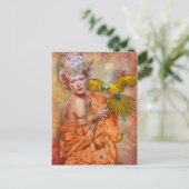 Carte postale fille folly (Debout devant)