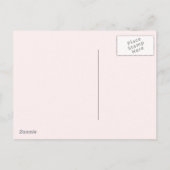 Carte Postale Fille le faites pour vous (Dos)